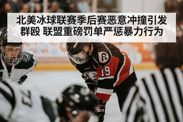 北美冰球联赛季后赛恶意冲撞引发群殴 联盟重磅罚单严惩暴力行为